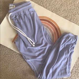 Mate The Label Lounge Pretty Periwinkle Pants